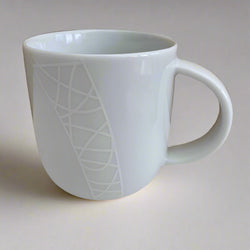 Queens White on White Cosy Mug by Jamie Oliver