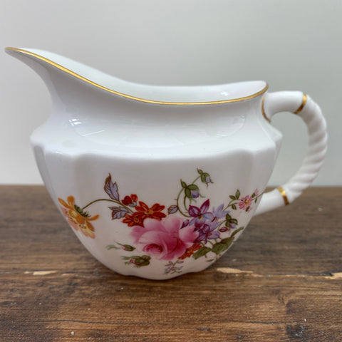 Royal Crown Derby Derby Posies Cream Jug - Green Backstamp