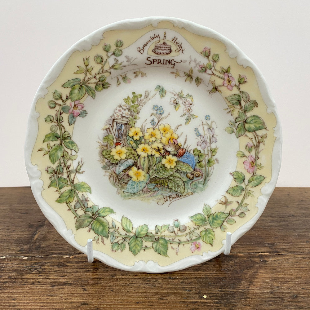 Royal Doulton "Brambly Hedge (Seasons)" Tea Plate Spring MrPottery