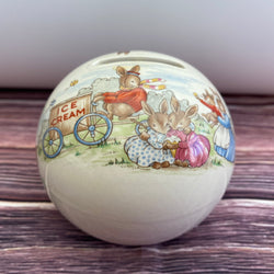 Royal Doulton Bunnykins Money Box - Ice Cream