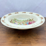 Royal Doulton Bunnykins Rimmed Bowl - Flowers for Mother