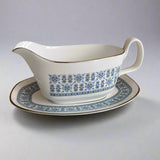 Royal Doulton Counterpoint Gravy Boat & Stand
