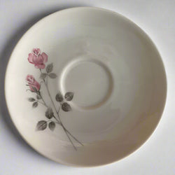 Royal Doulton Pillar Rose Tea Saucer
