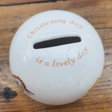 Royal Doulton Winnie The Pooh Money Box - Christening Day is a lovely day
