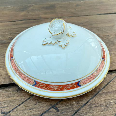 Royal Worcester Beaufort Rust Lidded Serving Dish Lid