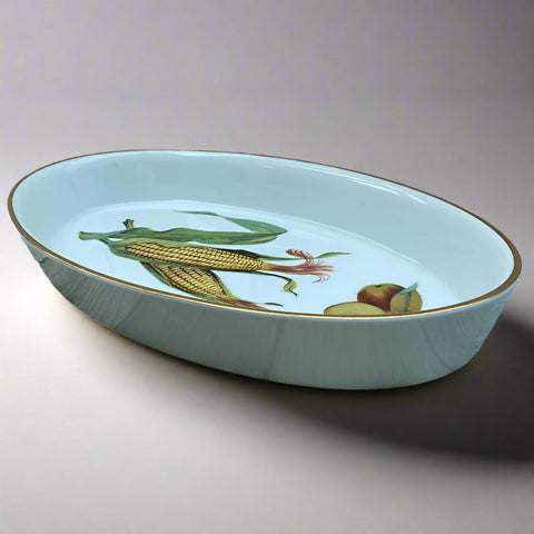 Royal Worcester Evesham Gold Oval Serving Dish, 12.5"