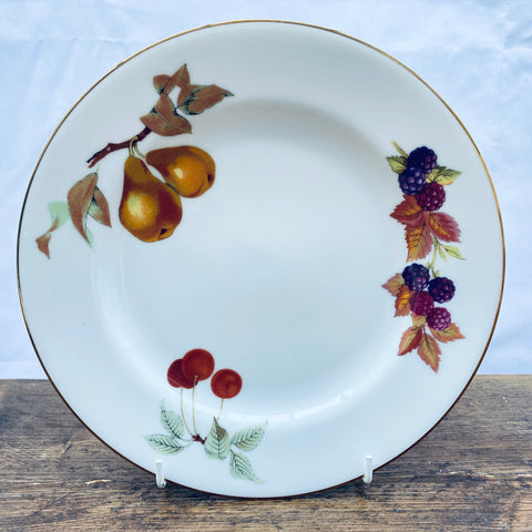 Royal Worcester Evesham Gold Salad/Breakfast Plate, 9"