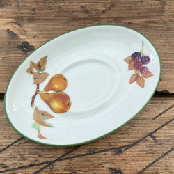 Royal Worcester Evesham Vale Gravy/Sauce Boat Stand
