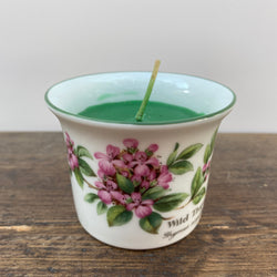 Royal Worcester Worcester Herbs Votive with Candle