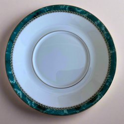 Royal Worcester Medici Jade Tea Saucer