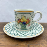 Villeroy & Boch Basket Coffee Cup & Saucer