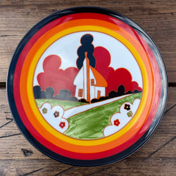 Wedgwood Clarice Cliff Farmhouse Plate by Bradford Exchange