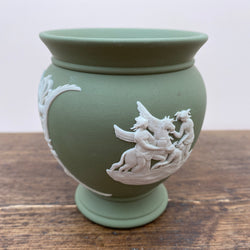 Wedgwood Jasperware Sage Green Posy Vase
