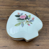 Wedgwood Hathaway Rose Spade Trinket Dish