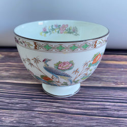 Wedgwood Kutani Crane (Brown Trim) Sugar Bowl