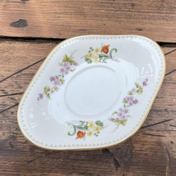 Wedgwood Mirabelle Gravy Boat Stand/Saucer