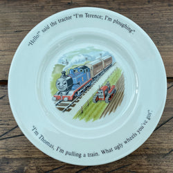 Wedgwood Thomas The Tank Engine Nursery Ware Tea Plate - Thomas & Terrence