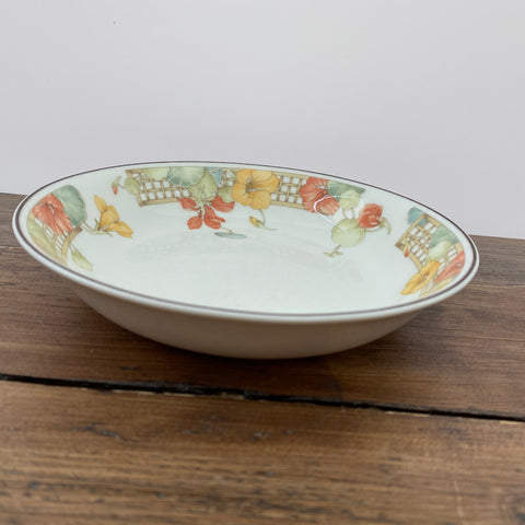 Wedgwood "Trellis Flower" Soup/Cereal Bowl