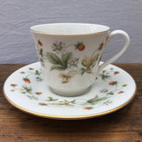 Royal Doulton Strawberry Cream Tea Cup & Saucer