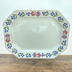 Adams Old Colonial Oblong Serving Platter, 15.75"