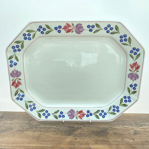 Adams Old Colonial Oblong Serving Platter, 15.75"