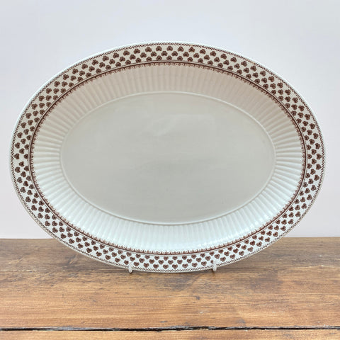 Adams Sharon Oval Platter, 13.5"