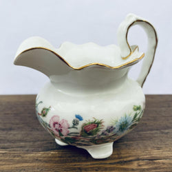 Aynsley Wild Tudor Cream Jug, Footed