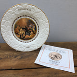 Coalport Christmas Plate 1980