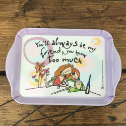 Creative Tops Born To Shop Tray - My Friend