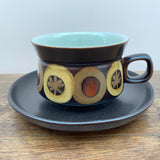 Denby Arabesque Breakfast Cup & Saucer