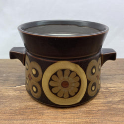 Plat à soupe à poignée avec couvercle Denby « Arabesque » (sans couvercle)