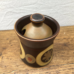 Denby Arabesque Mustard Pot
