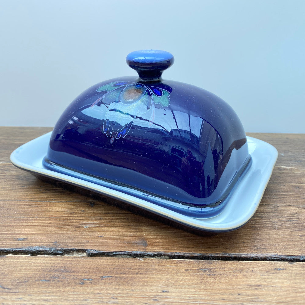 Denby "Baroque" Butter Dish RARE MrPottery