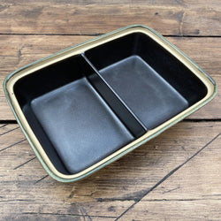 Denby Bokhara Divided Vegetable Dish (No Lid)