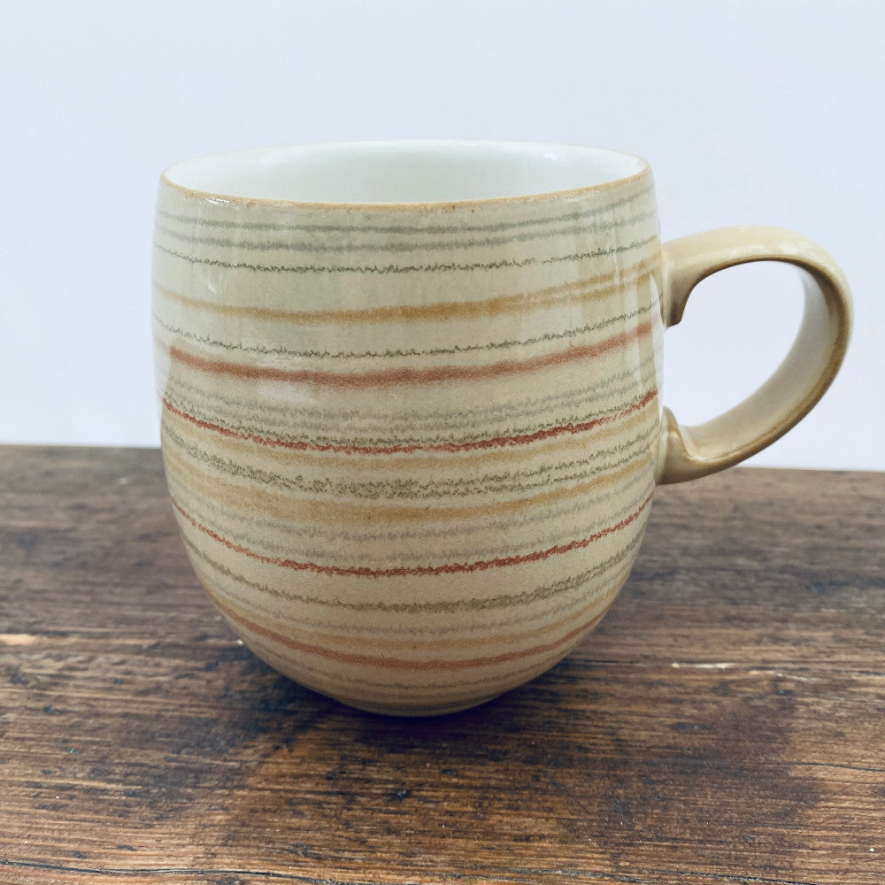 Denby "Caramel" Large Curve Mug (Stripes) MrPottery