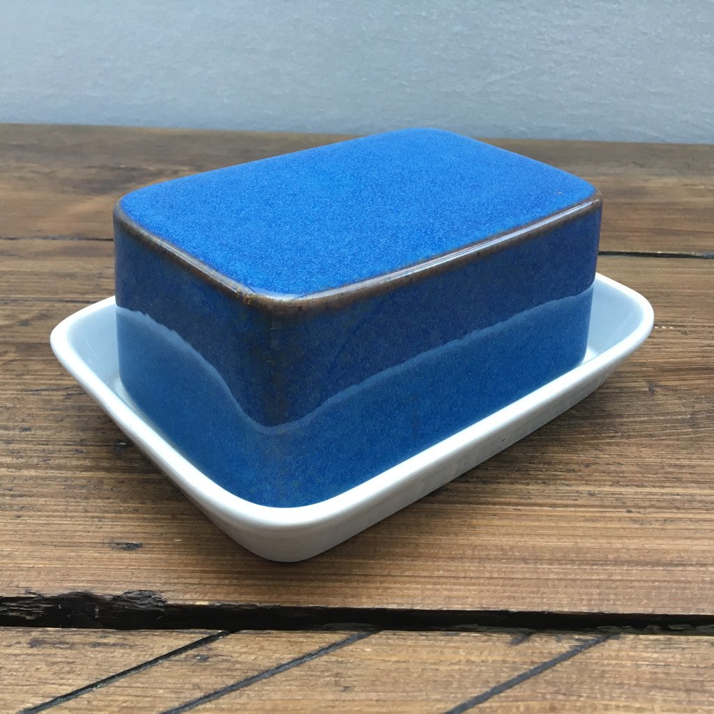 Denby / Langley "Chatsworth" Butter Dish RARE MrPottery