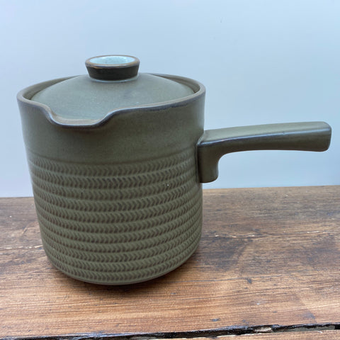 Denby Chevron Large Stock/Stew Pot