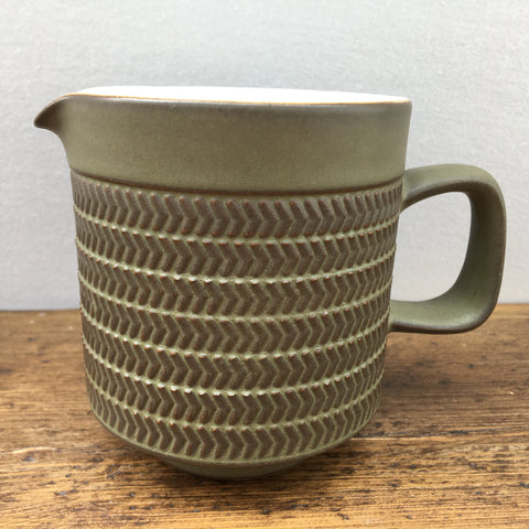 Denby Chevron Milk Jug, 0.5 Pints