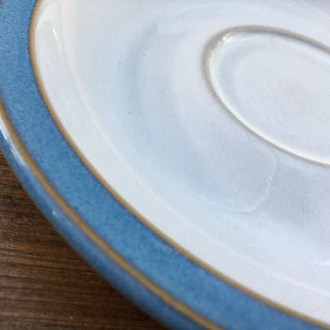 Denby Colonial Blue Gravy Jug Saucer