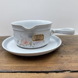 Denby Dauphine Gravy Dish & Stand