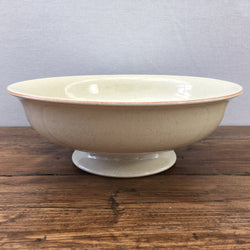 Denby Daybreak Footed Salad / Fruit Serving Bowl