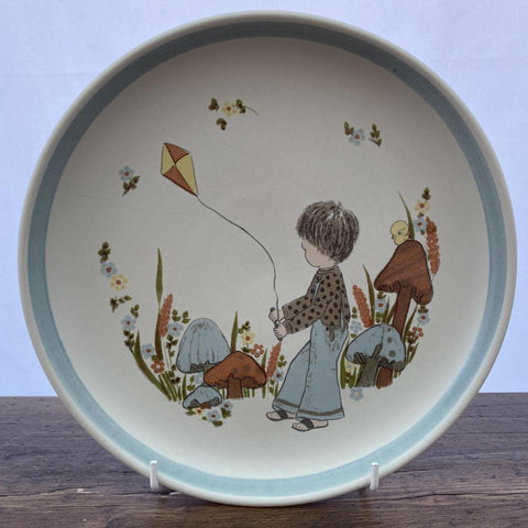 Denby Dream Weavers Plate (Blue/Boy)