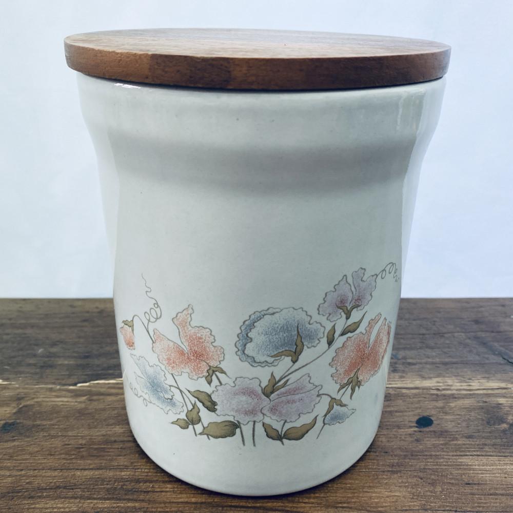 Denby "Encore" Storage Jar (Wooden Lid) MrPottery