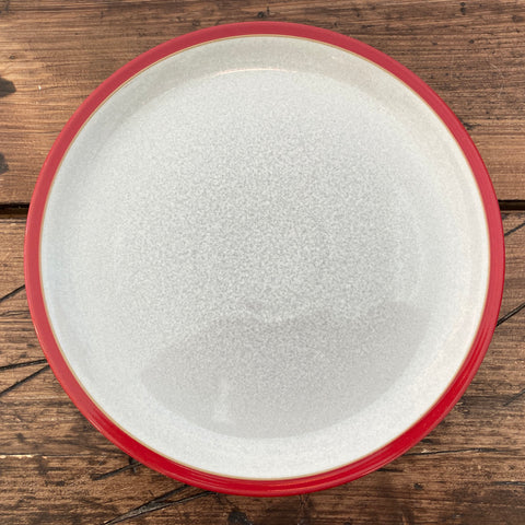 Denby Everyday Red Salsa Breakfast Plate (Grey)
