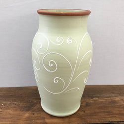 Denby Ferndale Vase, 12"