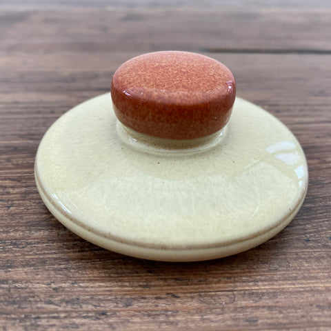 Denby "Fire" Lidded Sugar Bowl Lid