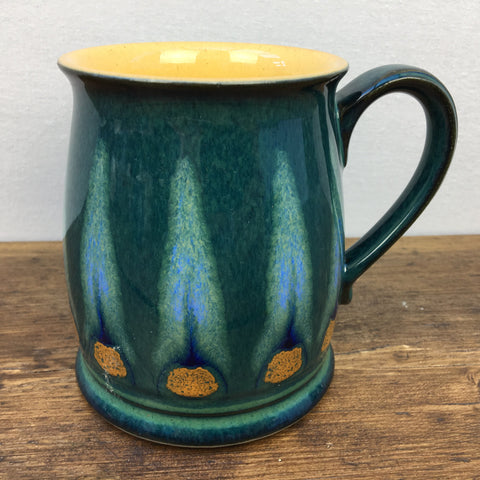 Denby Flame Mug - Green/Orange