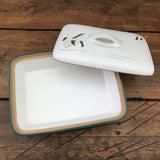 Denby Greenwheat Oblong Covered Vegetable Dish