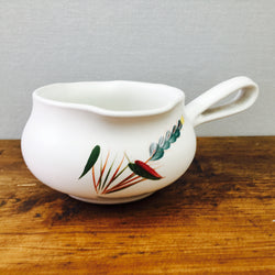 Denby Greenwheat Gravy/Sauce Dish (Double Spout)