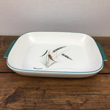 Denby Greenwheat Oblong Roasting Dish